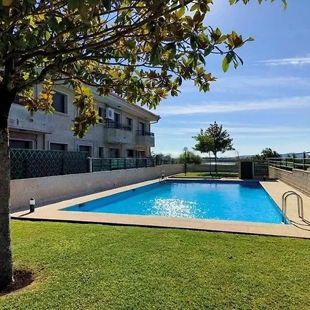 Con Piscina En Playa De A Lanzada דירה *